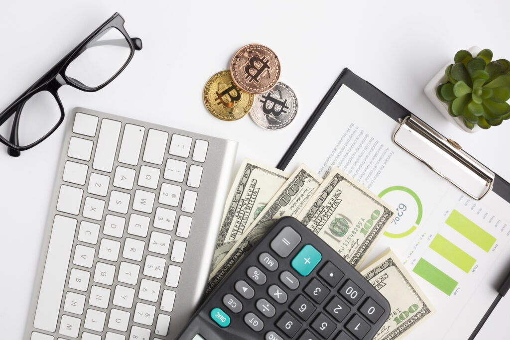 top-view-financial-instruments