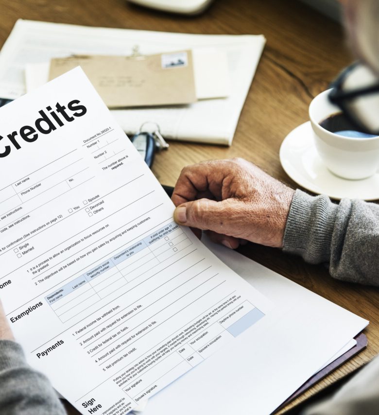 Tax Credits Claim Return Deduction Refund Concept