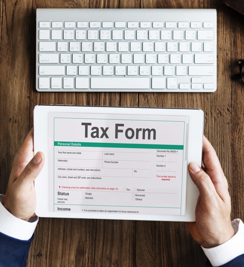 Tax Credits Claim Return Deduction Refund Concept